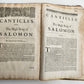 1657 FRAGMENT ENGLISH TRANSLATION of DUTCH ANNOTATIONS UPON WHOLE BIBLE antique