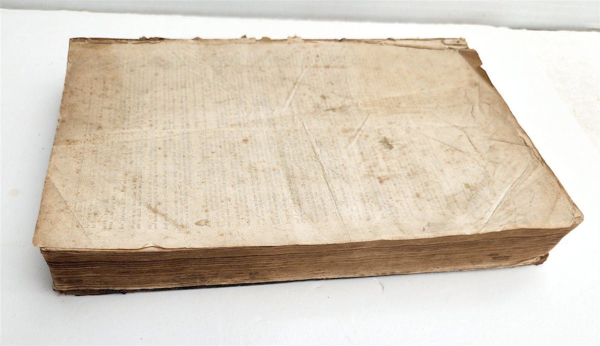 1771 BIBLE in ENGLISH ILLUSTRATED antique FOLIO by Samuel Newton