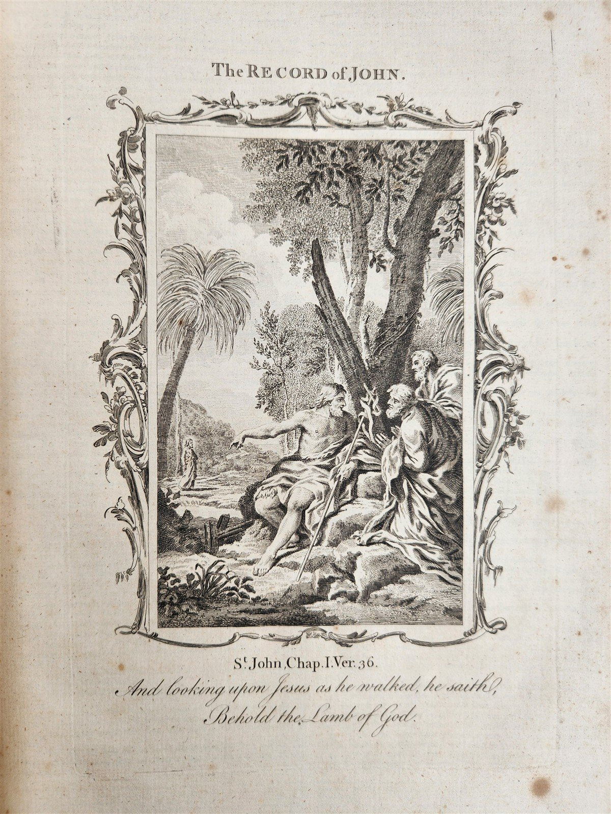 1771 BIBLE in ENGLISH ILLUSTRATED antique FOLIO by Samuel Newton