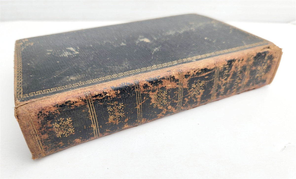 1720 BOOK of COMMON PRAYER in ENGLISH W/ PSALTER antique ILLUSTRATED