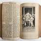 1720 BOOK of COMMON PRAYER in ENGLISH W/ PSALTER antique ILLUSTRATED