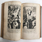 1720 BOOK of COMMON PRAYER in ENGLISH W/ PSALTER antique ILLUSTRATED