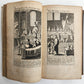 1720 BOOK of COMMON PRAYER in ENGLISH W/ PSALTER antique ILLUSTRATED