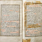 1850s KORAN COMMENTARIES ARABIC MANUSCRIPT antique QURAN HAND WRITTEN