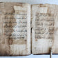 1790s ARABIC MANUSCRIPT antique HAND WRITTEN