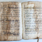 1790s ARABIC MANUSCRIPT antique HAND WRITTEN