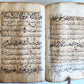 1790s ARABIC MANUSCRIPT antique HAND WRITTEN
