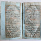 ARABIC MANUSCRIPT late 18th century antique HAND WRITTEN