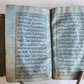 ARABIC MANUSCRIPT late 18th century antique HAND WRITTEN