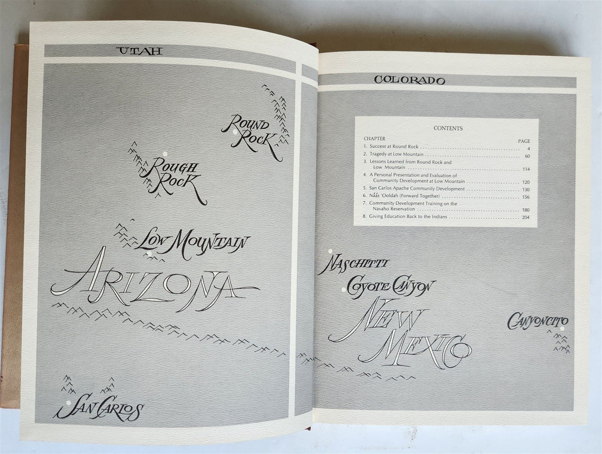 1967 INDIAN COMMUNITIES in ACTION SIGNED by AUTHOR vintage ILLUSTRATED