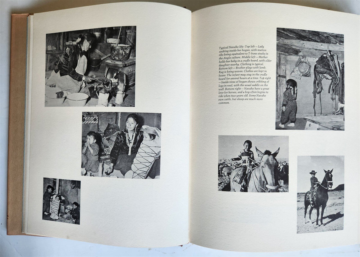1967 INDIAN COMMUNITIES in ACTION SIGNED by AUTHOR vintage ILLUSTRATED