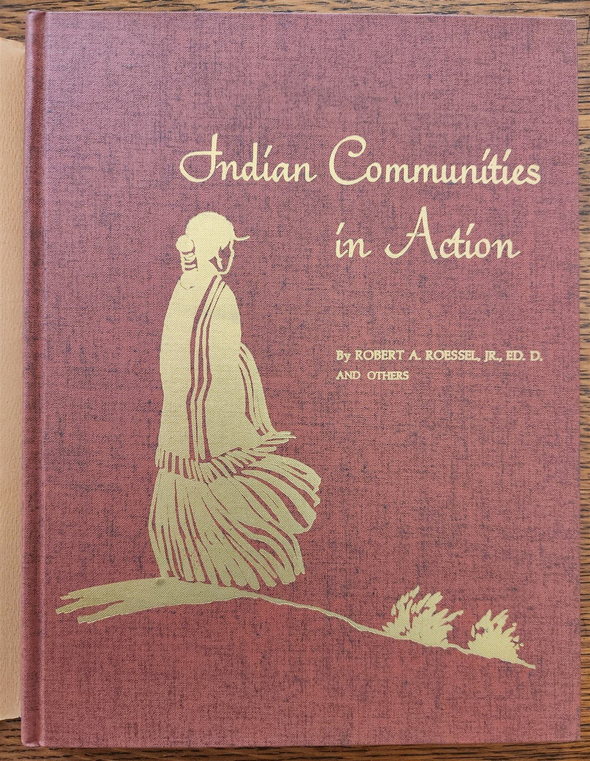 1967 INDIAN COMMUNITIES in ACTION SIGNED by AUTHOR vintage ILLUSTRATED