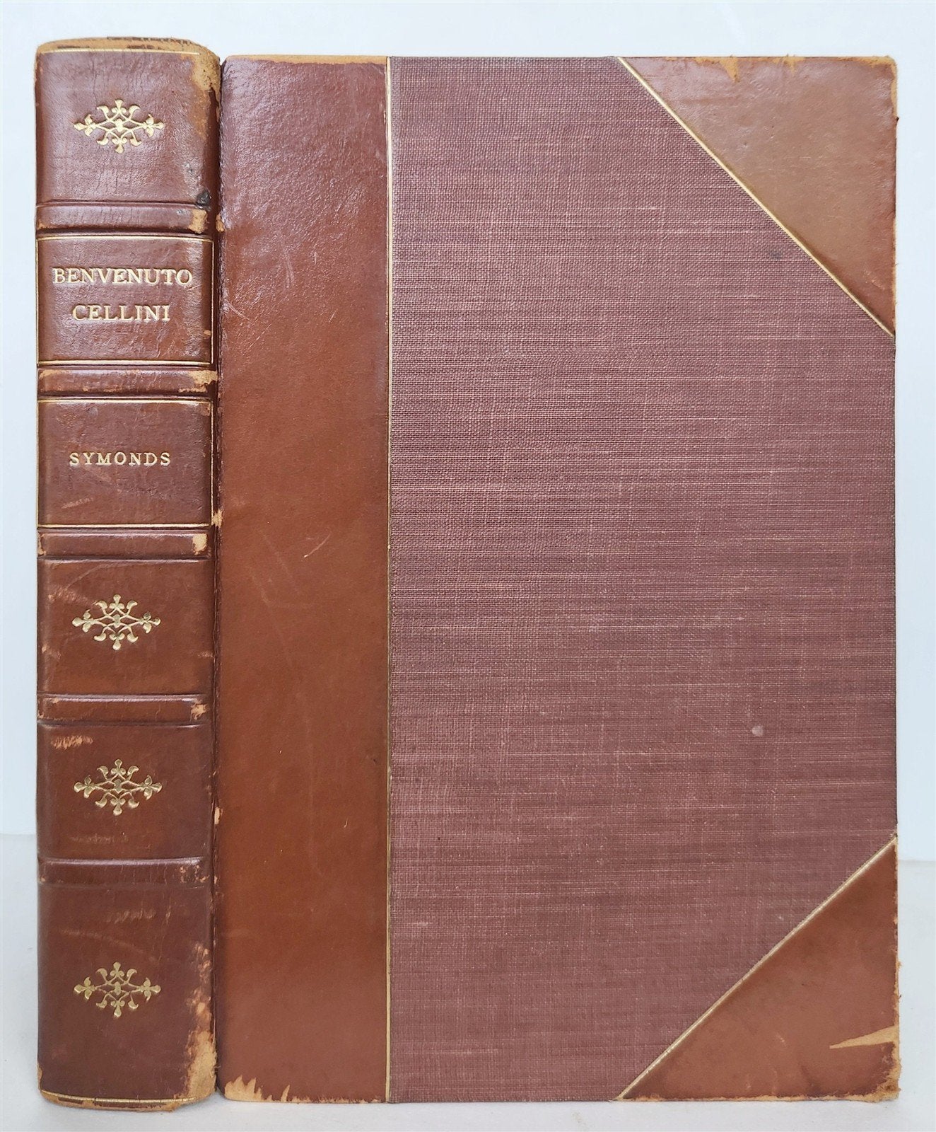 1905 LIFE of BENVENUTO CELLINI translated by John Symonds antique ILLUSTRATED