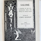 1912 SALOME by OSCAR WILDE antique ILLUSTRATED Aubrey Beardsley ART NOUVEAU