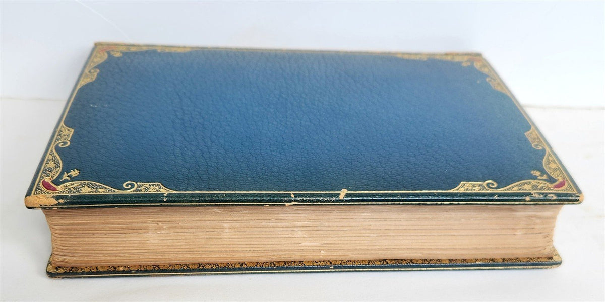 1881 BALLADS SONNETS by DANTE GABRIEL ROSETTI SIGNED BINDING ZAEHNSDORF antique