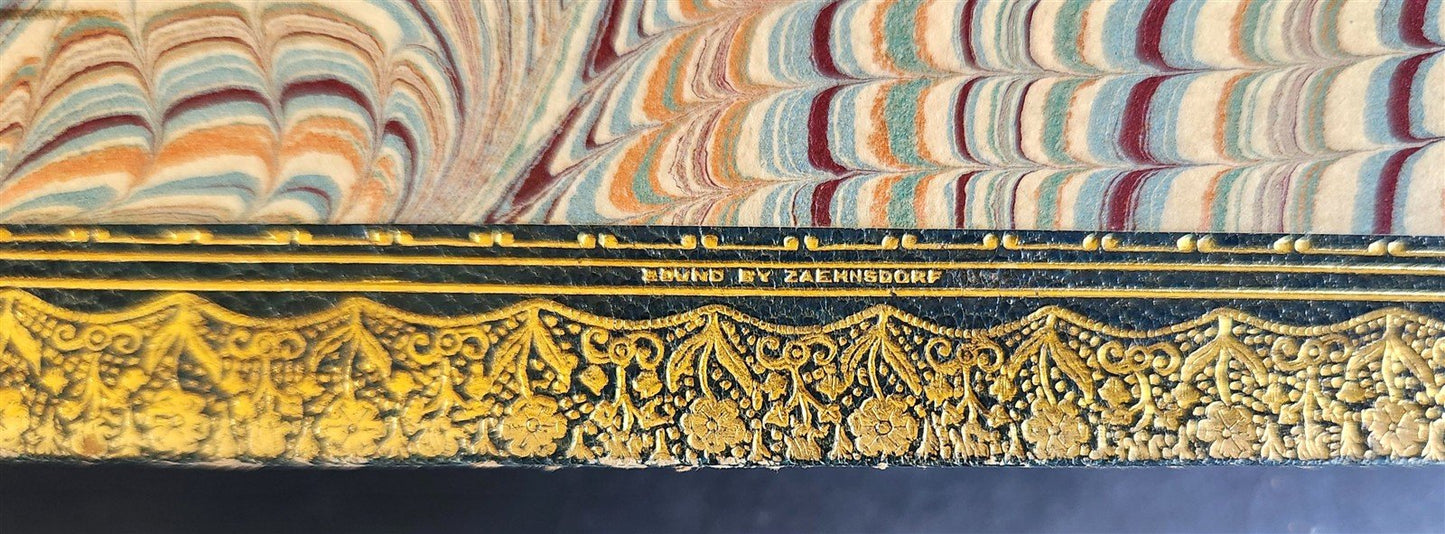 1881 BALLADS SONNETS by DANTE GABRIEL ROSETTI SIGNED BINDING ZAEHNSDORF antique