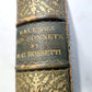1881 BALLADS SONNETS by DANTE GABRIEL ROSETTI SIGNED BINDING ZAEHNSDORF antique