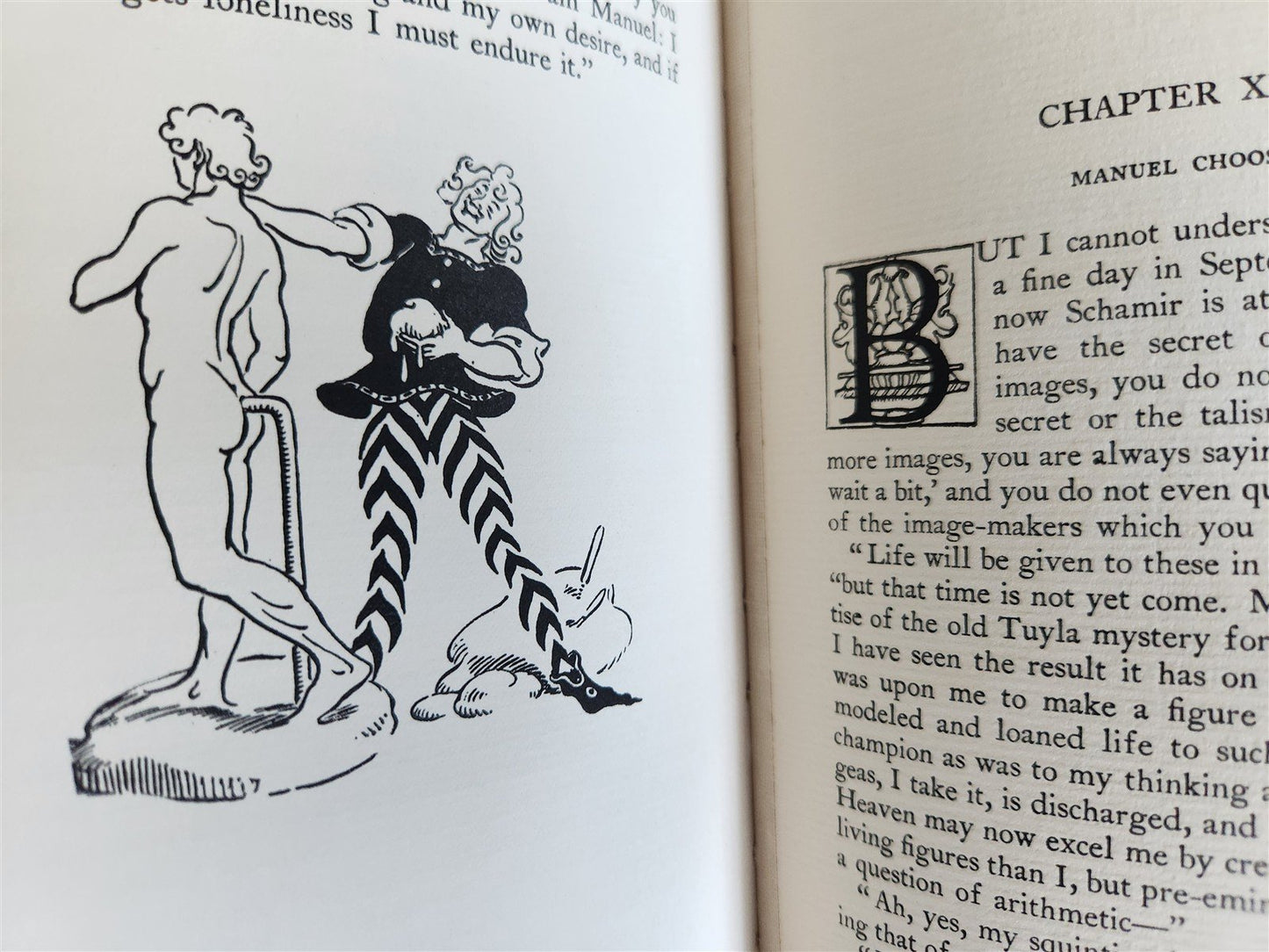 1925 FIGURES of EARTH COMEDY of APPEARANCES by J.CABELL antique ILLUSTRATED