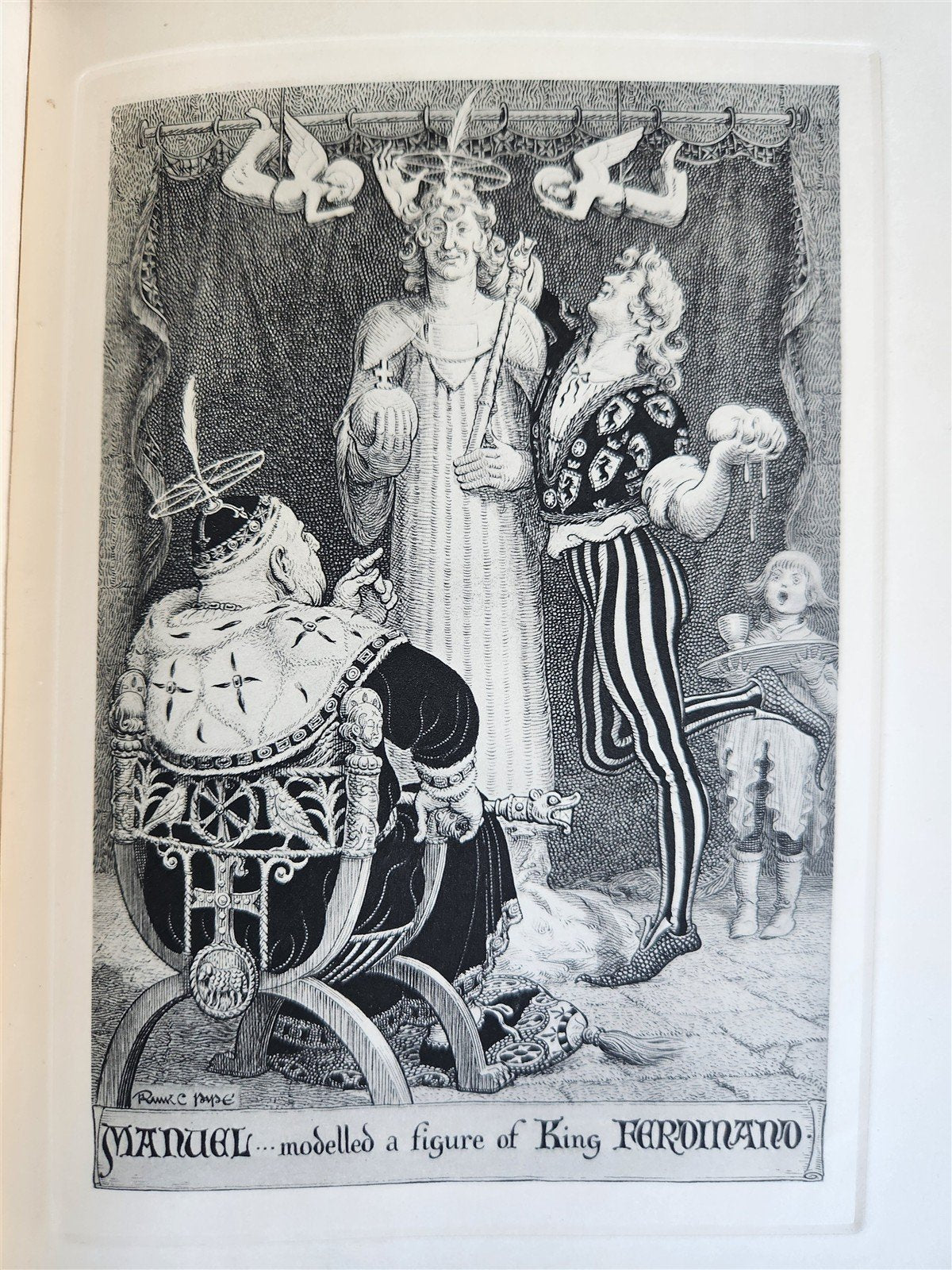 1925 FIGURES of EARTH COMEDY of APPEARANCES by J.CABELL antique ILLUSTRATED