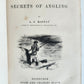 1865 THE SECRETS of ANGLING by A.S. Moffat antique 1st EDITION fishing interest