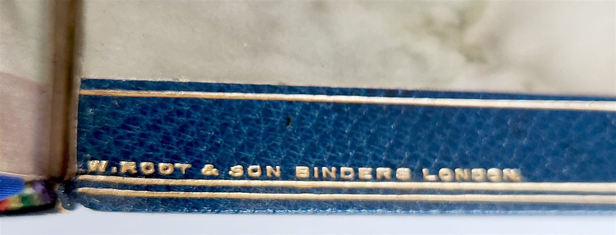 1875 MADAME RECAMIER SIGNED BINDING by W. ROOT & SON BINDERS LONDON antique