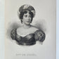 1875 MADAME RECAMIER SIGNED BINDING by W. ROOT & SON BINDERS LONDON antique