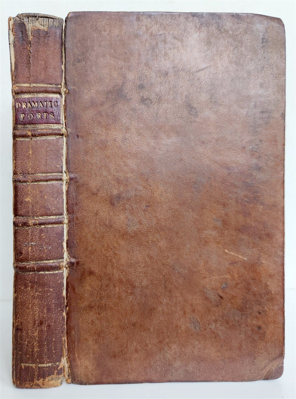 1719 POETICAL REGISTER LIVES and CHARACTERS of ENGLISH DRAMATICK POETS antique