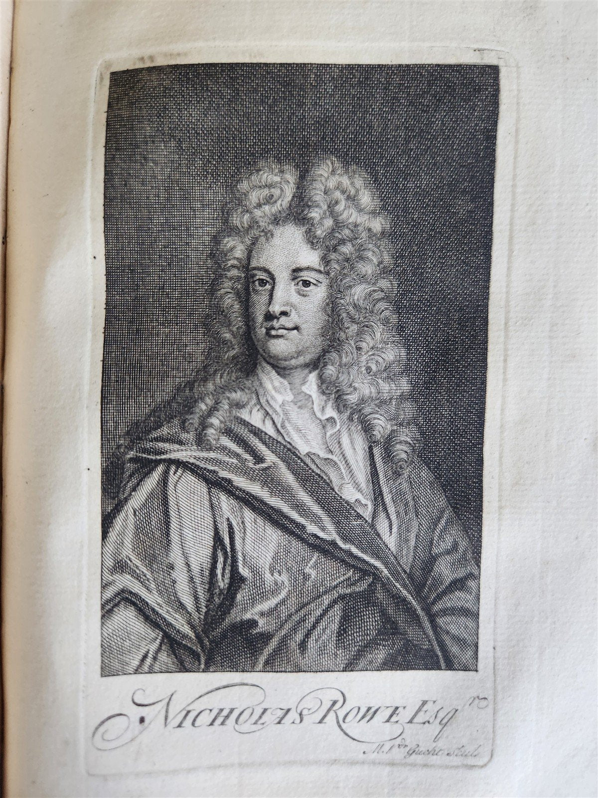 1719 POETICAL REGISTER LIVES and CHARACTERS of ENGLISH DRAMATICK POETS antique
