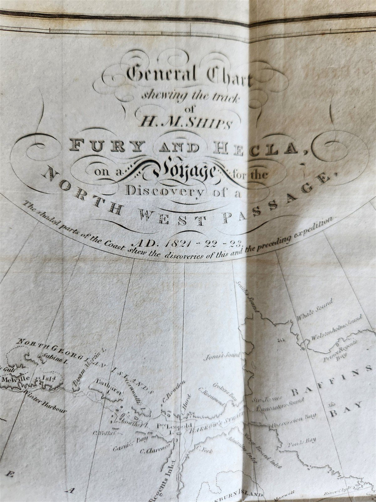 1824 PARRY ARCTIC EXPEDITION antique PRIVATE JOURNAL of CAPTAIN LYON illustrated