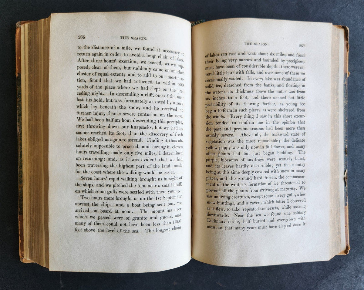 1824 PARRY ARCTIC EXPEDITION antique PRIVATE JOURNAL of CAPTAIN LYON illustrated