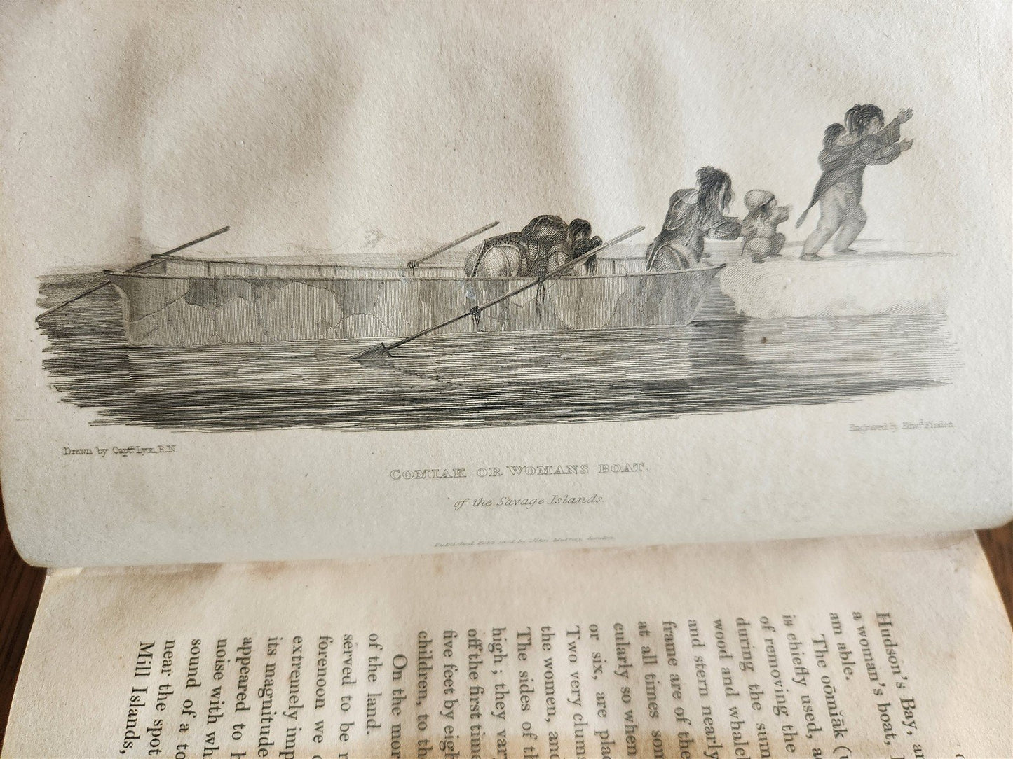 1824 PARRY ARCTIC EXPEDITION antique PRIVATE JOURNAL of CAPTAIN LYON illustrated