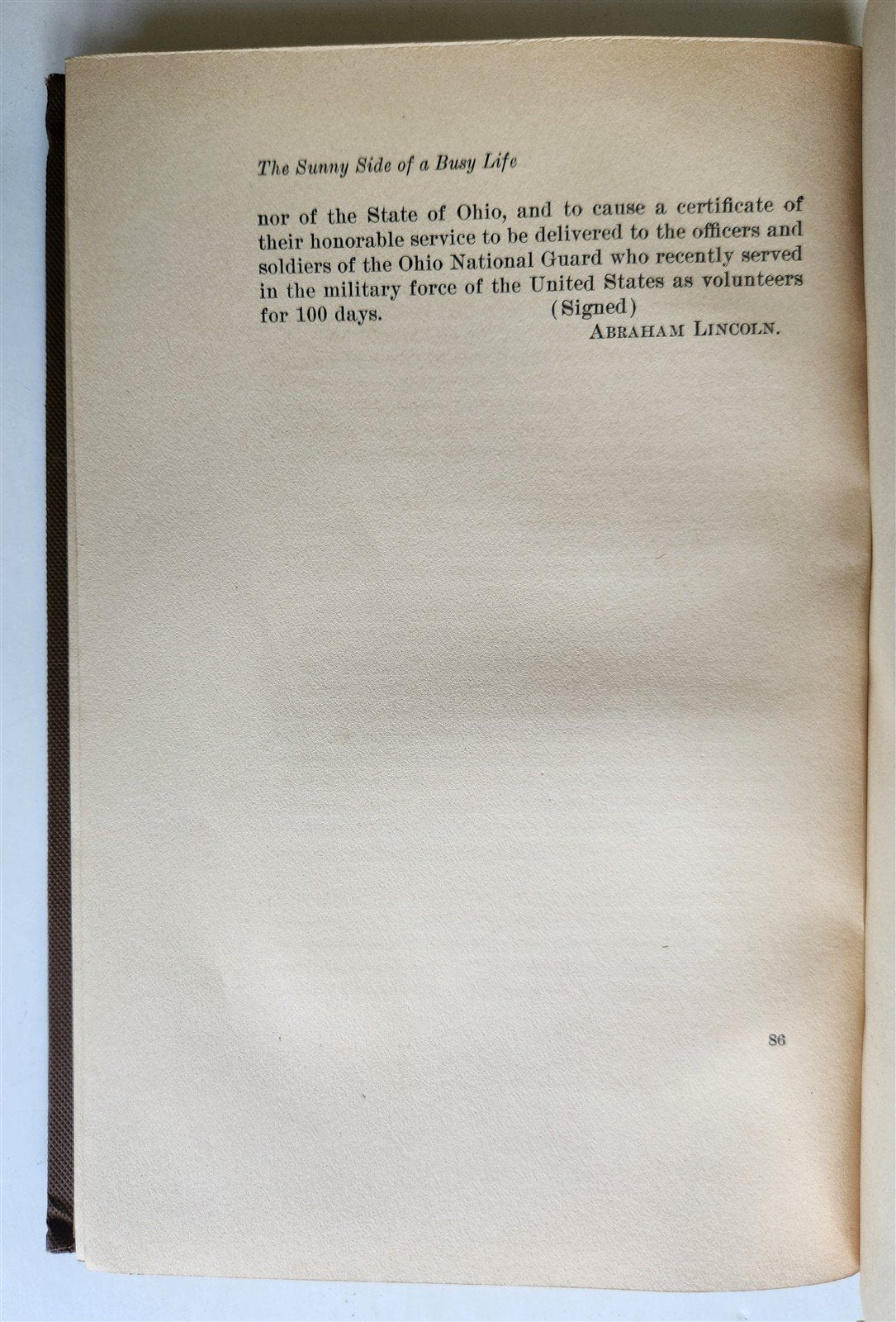 1906 SUNNY SIDE of BUSY LIFE Wuichet SIGNED by AUTHOR antique illustrated OHIO