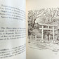 1936 TOKYO Old City Modern capital Fifty sketches antique illustrated