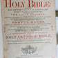 1882 BIBLE in ENGLISH ANTIQUE VICTORIAN MASSIVE FOLIO GUSTAVE DORE ILLUSTRATED