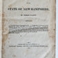 1817 GAZETTEER of the STATE of NEW HAMPSHIRE antique