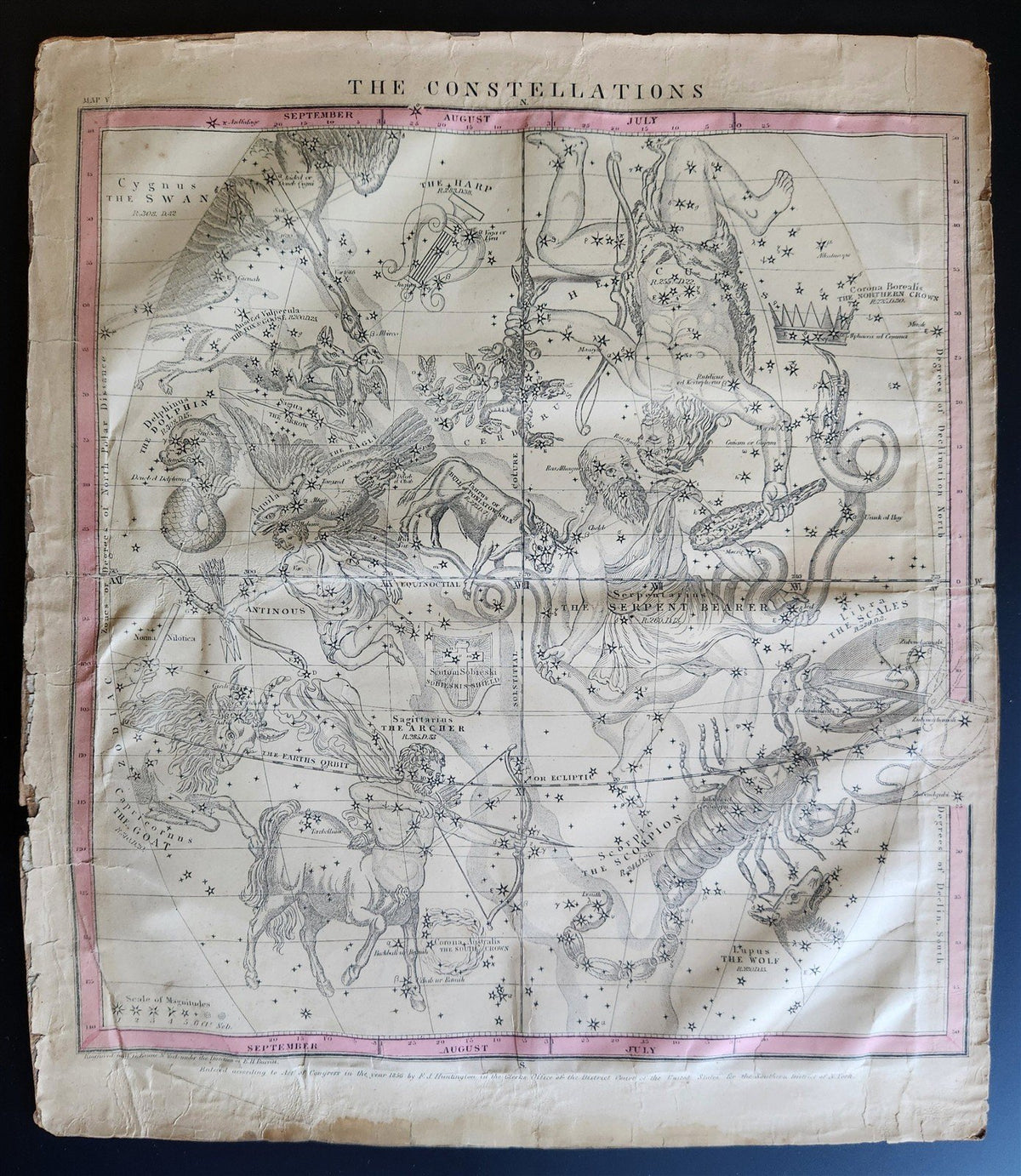 1817 GAZETTEER of the STATE of NEW HAMPSHIRE antique