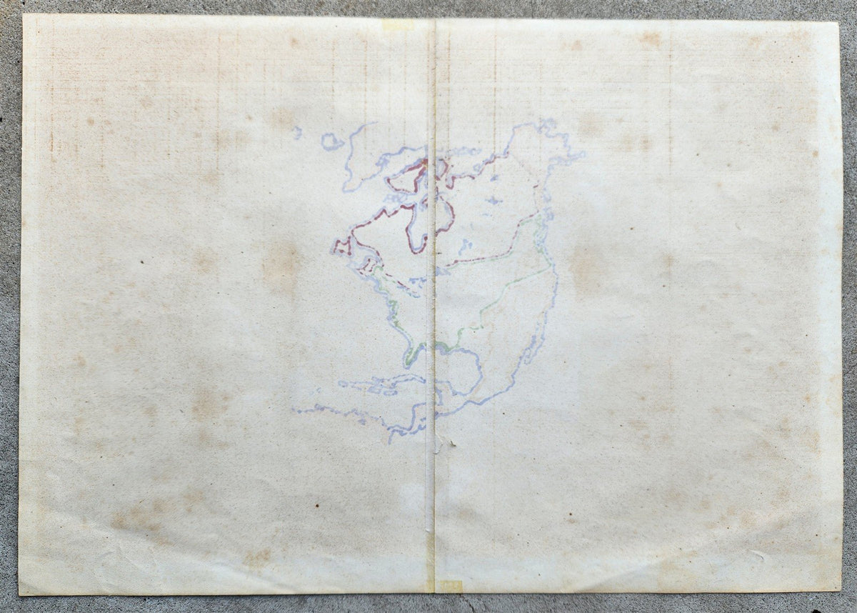 1847 MAP of NORTH AMERICA w/ TEXAS AS A REPUBLIC antique by LEVASSEUR