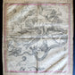 1856 CONSTELLATIONS CELESTIAL MAP CHART w/ Zodiacal figures APRIL MAY JUNE