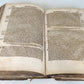 1607 HISTORY of CHURCH by EUSEBIUS antique PIGSKIN BOUND FOLIO in GERMAN rare