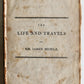 1811 TRAVELLER or MEDITATIONS written ON BOARD A MAN OF WAR 1st edition ANTIQUE