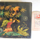 RUSSIAN PALEKH SCHOOL 1976 LACQUER BOX vintage FIRE BIRD