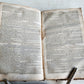 1831 BIBLE in English antique printed in BOSTON Americana OLD & NEW TESTAMENT