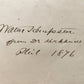1851 ADDRESS for CENTENNIAL CELEBRATION of FOUNDING of PENNSYLVANIA HOSPITAL