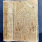 1848 BIBLE in ENGLISH w/ DECORATIVE BINDING antique OLD & NEW TESTAMENT
