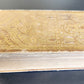 1848 BIBLE in ENGLISH w/ DECORATIVE BINDING antique OLD & NEW TESTAMENT