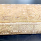 1848 BIBLE in ENGLISH w/ DECORATIVE BINDING antique OLD & NEW TESTAMENT