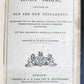 1848 BIBLE in ENGLISH w/ DECORATIVE BINDING antique OLD & NEW TESTAMENT