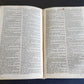 1848 BIBLE in ENGLISH w/ DECORATIVE BINDING antique OLD & NEW TESTAMENT
