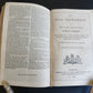 1848 BIBLE in ENGLISH w/ DECORATIVE BINDING antique OLD & NEW TESTAMENT