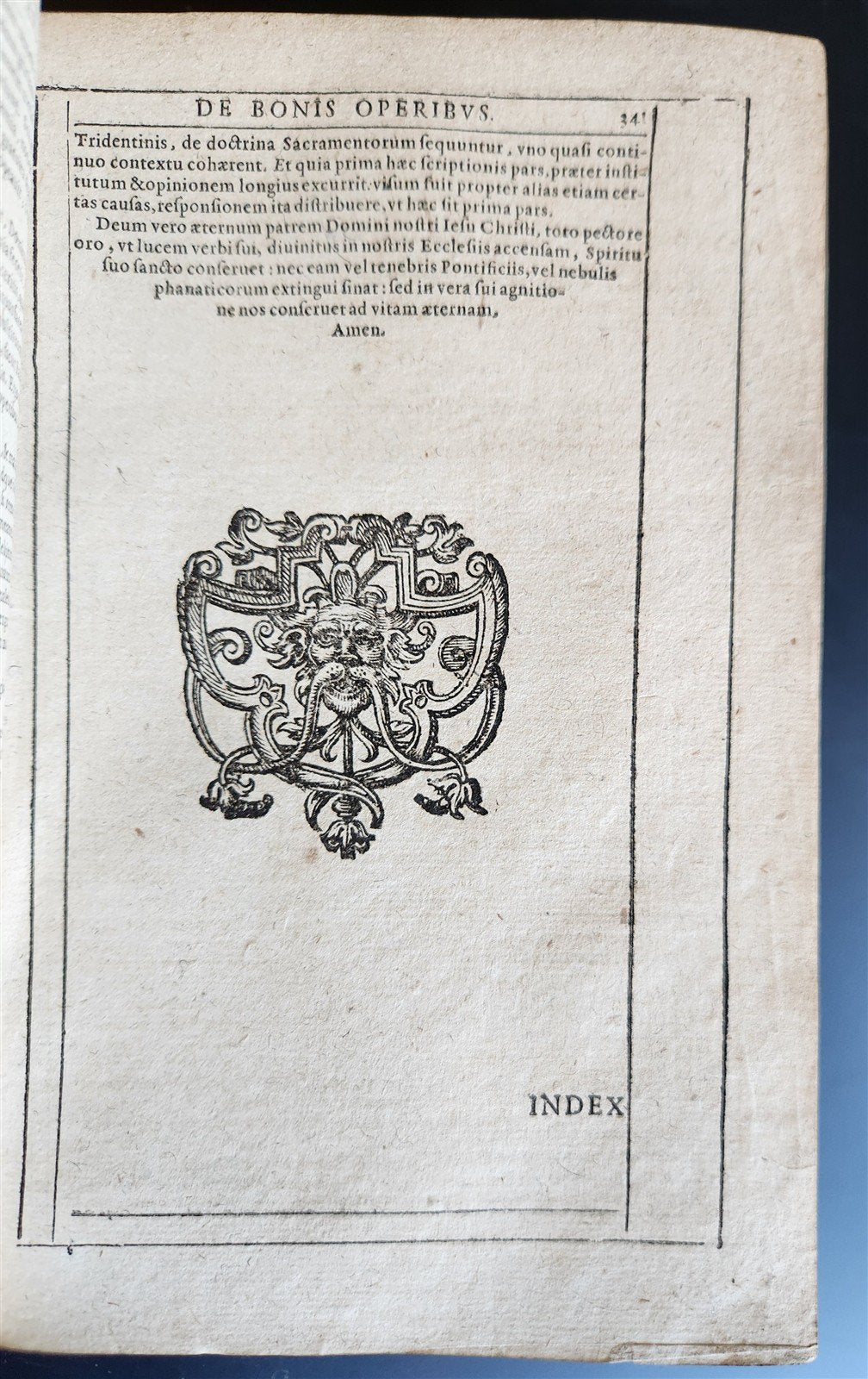 1615 EXAMINIS CONCILII TRIDENTINI by Martin Chemnitz ANTIQUE vellum binding